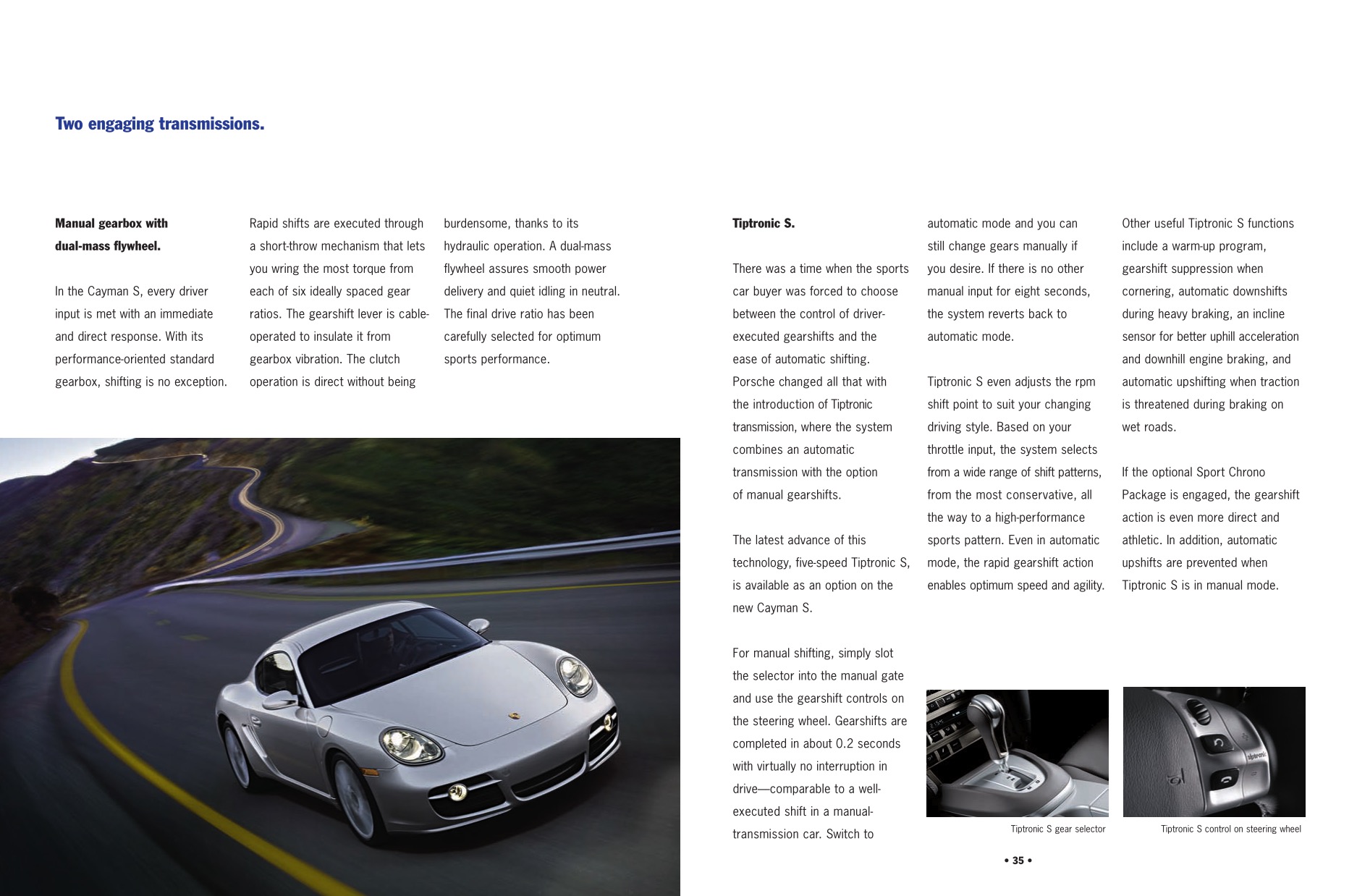 2006 Porsche Cayman S Brochure Page 11